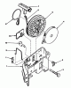 Toro 20773 - Lawnmower, 1983 (3000001-3999999) Ersatzteile REWIND STARTER NO. 590531