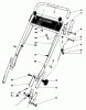 Toro 20775 - Lawnmower, 1979 (9000001-9999999) Ersatzteile HANDLE ASSEMBLY