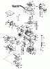 Toro 20780C - Lawnmower, 1989 (9000001-9999999) Ersatzteile ENGINE TECUMSEH MODEL NO. TVS100-44018B