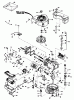 Toro 20782C - Lawnmower, 1986 (6000001-6999999) Ersatzteile ENGINE TECUMSEH MODEL NO. TVS-100-44003