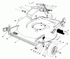 Toro 20782C - Lawnmower, 1986 (6000001-6999999) Ersatzteile HOUSING ASSEMBLY