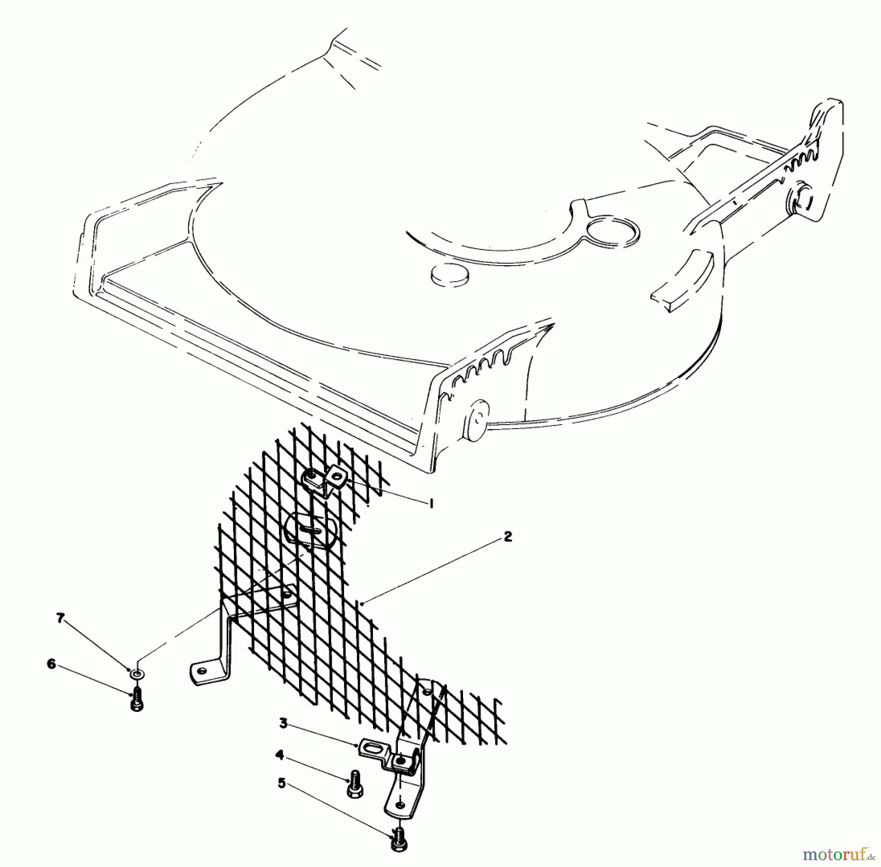  Toro Neu Mowers, Walk-Behind Seite 1 20782C - Toro Lawnmower, 1986 (6000001-6999999) LEAF SHREDDER KIT MODEL NO. 59157 (OPTIONAL)