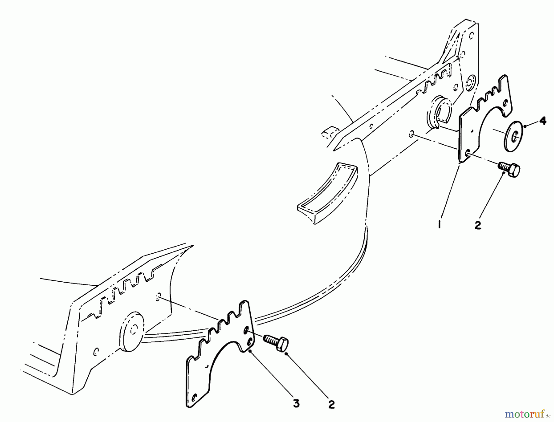  Toro Neu Mowers, Walk-Behind Seite 1 20782C - Toro Lawnmower, 1986 (6000001-6999999) WEAR PLATE KIT NO. 49-4080 (OPTIONAL)