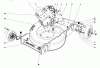 Toro 20798 - Lawnmower, 1979 (9000001-9999999) Ersatzteile HOUSING ASSEMBLY