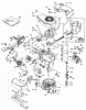 Toro 20810 - Lawnmower, 1979 (9000001-9999999) Ersatzteile ENGINE TECUMSEH MODEL NO. TNT 100-10063C