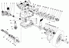 Toro 20810 - Lawnmower, 1981 (1000001-1999999) Ersatzteile GEAR CASE ASSEMBLY