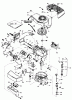 Toro 20810 - Lawnmower, 1984 (4000001-4999999) Ersatzteile ENGINE TECUMSEH MODEL NO. TNT 100-10077E