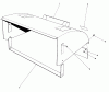 Toro 20830 - Lawnmower, 1981 (1000001-1999999) Ersatzteile DEFLECTOR ASSEMBLY MODEL NO. 59142 (OPTIONAL)