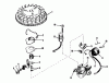 Toro 21100 - Whirlwind Lawnmower, 1968 (8000001-8999999) Ersatzteile MAGNETO NO. 610772