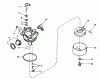 Toro 21738 - Whirlwind Lawnmower, 1980 (0000001-0999999) Ersatzteile CARBURETOR NO. 632050