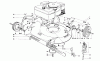 Toro 21900 - Whirlwind Lawnmower, 1973 (3000001-3999999) Ersatzteile HOUSING ASSEMBLY