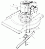 Toro 22005 - Lawnmower, 1988 (8000001-8999999) Ersatzteile ENGINE ASSEMBLY