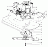 Toro 22015 - Lawnmower, 1984 (4000001-4999999) Ersatzteile ENGINE ASSEMBLY (MODEL 22015)