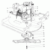 Toro 22020 - Lawnmower, 1984 (4000001-4999999) Ersatzteile ENGINE ASSEMBLY (MODEL 22020)