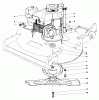 Toro 22015 - Lawnmower, 1984 (4000001-4999999) Ersatzteile ENGINE ASSEMBLY (MODEL 22020)