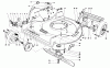Toro 22025 - Lawnmower, 1985 (5000001-5999999) Ersatzteile HOUSING ASSEMBLY
