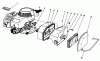 Toro 22025 - Lawnmower, 1989 (9000001-9999999) Ersatzteile ENGINE ASSEMBLY