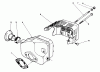Toro 22025 - Lawnmower, 1990 (0000001-0999999) Ersatzteile MUFFLER ASSEMBLY (MODEL NO. 47PK9-3)