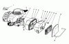 Toro 22025C - Lawnmower, 1989 (9000001-9999999) Pièces détachées ENGINE ASSEMBLY