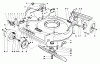 Toro 22026 - Side Discharge Mower, 1992 (2000001-2999999) Ersatzteile HOUSING & WHEEL ASSEMBLY