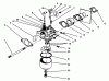 Toro 22026 - Side Discharge Mower, 1995 (5900001-5999999) Listas de piezas de repuesto y dibujos CARBURETOR ASSEMBLY (MODEL NO. 47PR4-3)