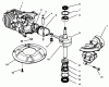 Toro 22026 - Side Discharge Mower, 1995 (5900001-5999999) Listas de piezas de repuesto y dibujos CRANKSHAFT ASSEMBLY (MODEL NO. 47PR4-3)