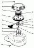 Toro 22026 - Side Discharge Mower, 1995 (5900001-5999999) Listas de piezas de repuesto y dibujos RECOIL ASSEMBLY (MODEL NO. 47PR4-3)