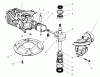 Toro 22026 - Side Discharge Mower, 1999 (9900001-9999999) Ersatzteile CRANKSHAFT ASSEBLY (MODEL NO. 47PT7-3)