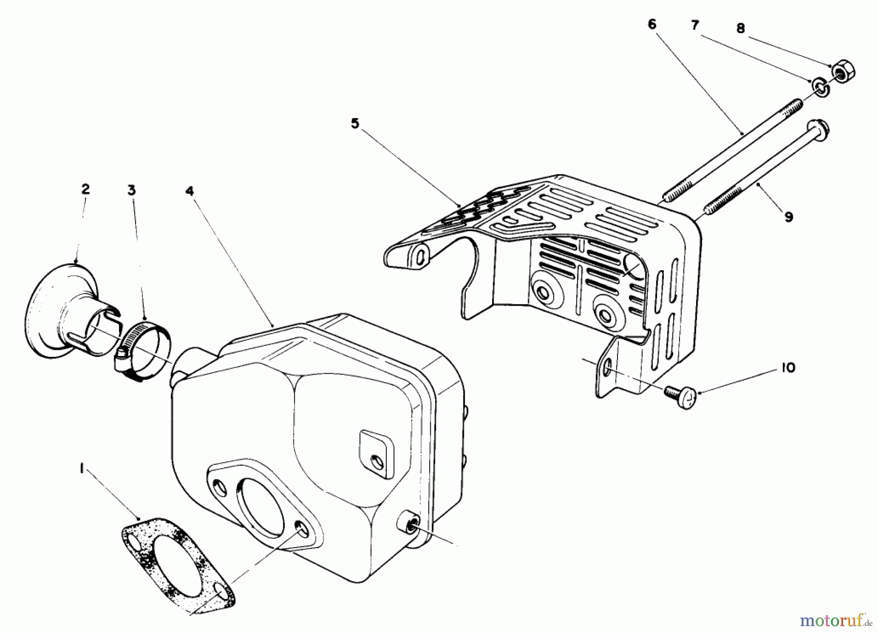  Toro Neu Mowers, Walk-Behind Seite 2 22030 - Toro Lawnmower, 1987 (7000001-7999999) ENGINE ASSEMBLY MODEL NO. 47PG6 #5