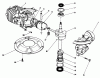 Toro 22035 - Lawnmower, 1990 (0000001-0999999) Ersatzteile CRANKSHAFT ASSEMBLY (MODEL NO. 47PK9-3)