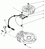 Toro 22030 - Lawnmower, 1990 (0000001-0999999) Ersatzteile IGNITION ASSEMBLY (MODEL NO. 47PK9-3)