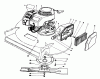 Toro 22035 - Lawnmower, 1991 (1000001-1999999) Pièces détachées ENGINE ASSEMBLY (MODEL 22030)