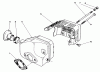 Toro 22031 - ProLine 21" Recycler Lawnmower, 1992 (2000001-2999999) Ersatzteile MUFFLER ASSEMBLY (MODEL NO. 47PM1-3)