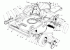 Toro 22031 - ProLine 21" Recycler Lawnmower, 1993 (3900001-3999999) Ersatzteile HOUSING ASSEMBLY