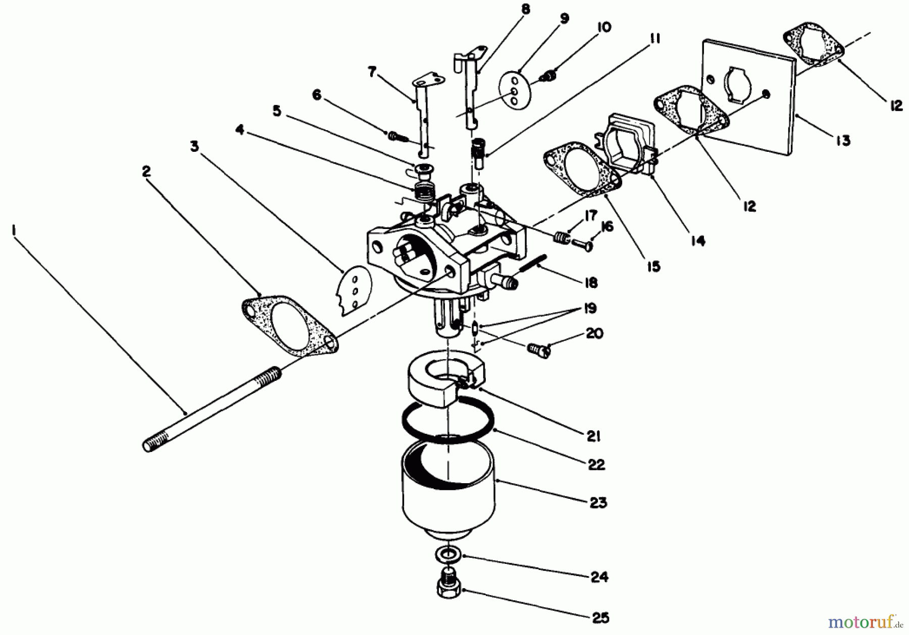  Toro Neu Mowers, Walk-Behind Seite 2 22035 - Toro Lawnmower, 1989 (9000001-9006453) ENGINE ASSEMBLY MODEL NO. 47PJ8 #3