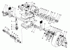 Toro 22035C - Lawnmower, 1989 (9000001-9999999) Ersatzteile GEAR CASE ASSEMBLY