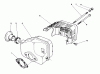 Toro 22036 - Lawnmower, 1990 (0000001-0999999) Ersatzteile MUFFLER ASSEMBLY (MODEL NO. 47PK9-3)