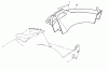 Toro 22036 - Lawnmower, 1990 (0000001-0999999) Ersatzteile SIDE DISCHARGE CHUTE MODEL NO. 59110 (OPTIONAL)