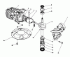 Toro 22036 - Lawnmower, 1991 (1000001-1999999) Ersatzteile CRANKSHAFT ASSEMBLY (MODEL NO. 47PL0-3)