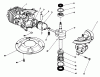 Toro 22036 - Lawnmower, 1992 (2000001-2999999) Ersatzteile CRANKSHAFT ASSEMBLY (MODEL NO. 47PM1-3)