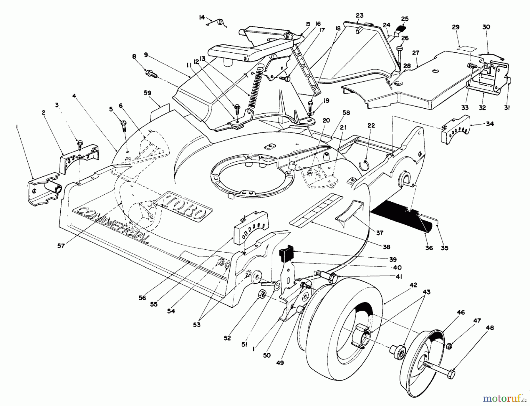  Toro Neu Mowers, Walk-Behind Seite 2 22037B - Toro Proline 21
