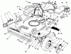 Toro 22037BC - Lawnmower, 1995 (5900001-5999999) Ersatzteile HOUSING ASSEMBLY