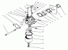 Toro 22038 - Lawnmower, 1997 (7900001-7999999) Ersatzteile CARBURETOR ASSEMBLY (MODEL NO. 47PS5-3)(MODEL NO. 22038B)(MODEL NO. 47PT6-3)(MODEL NO. 22038)