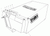Toro 22038 - Rear Bagger Mower, 1998 (8900001-8999999) Ersatzteile GRASS BAG ASSEMBLY NO. 11-5609