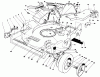 Toro 22040 - Lawnmower, 1991 (1000001-1999999) Ersatzteile HOUSING ASSEMBLY