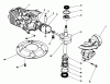 Toro 22040 - Lawnmower, 1992 (2000001-2999999) Ersatzteile CRANKSHAFT ASSEMBLY (MODEL NO. 47PM1-3)