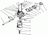 Toro 22040 - Lawnmower, 1994 (4900001-4999999) Ersatzteile CARBURETOR ASSEMBLY (MODEL NO. 47PR4-3)