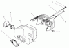 Toro 22040 - Lawnmower, 1997 (7900001-7999999) Ersatzteile MUFFLER ASSEMBLY (MODEL NO. 47PT6-3)