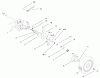 Toro 22040 - ProLine 21" Recycler II Lawnmower, 2000 (200000001-200999999) Ersatzteile REAR AXLE ASSEMBLY