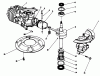 Toro 22043 - Lawnmower, 1993 (3900001-3900964) Ersatzteile CRANKSHAFT ASSEMBLY (MODEL NO. 47PN2-7)